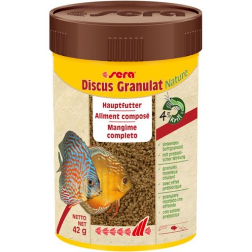 Immagine di sera Discus Granulat Nature 100 ml