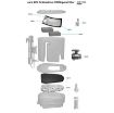 Immagine di sera KOI Professional 12000 con PP 12000 + UV-C 55 W