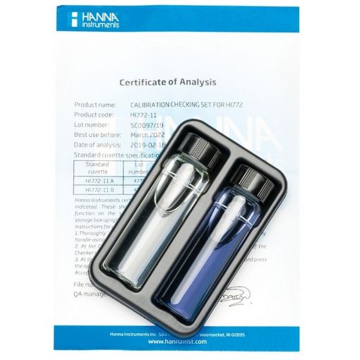 Immagine di Cuvette Standard per HI772 Alcalinita in acqua di mare