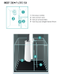 Immagine di AQPET KIT COMPLETO ACQUARIO CON MOBILE KUBIC 50 REEF BIANCO