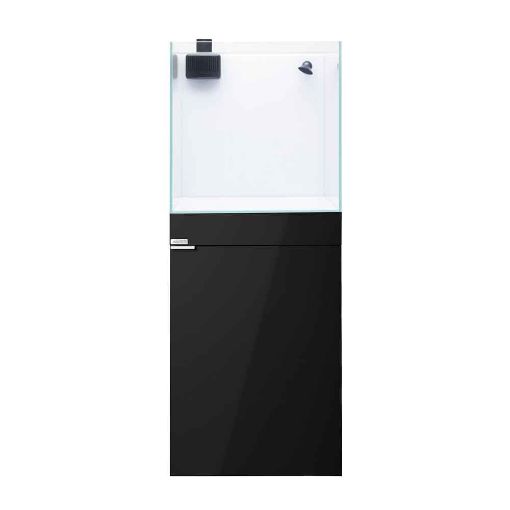 Immagine di AQPET KIT ACQUARIO KUBIC 50 REEF IN VETRO EXTRACHIARO COLORE NERO