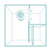 Immagine di AQPET KIT ACQUARIO KUBIC 50 REEF IN VETRO EXTRACHIARO COLORE NERO